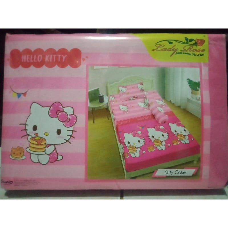 SPREI LADY ROSE LADYROSE 120 X 200 x 20 .3ni 1_SPREI HELLO KITTY_SPREI KARAKTER