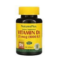 vitamin d3 1000iu Nature's Plus 180softgels/ vit d3 1000iu 180