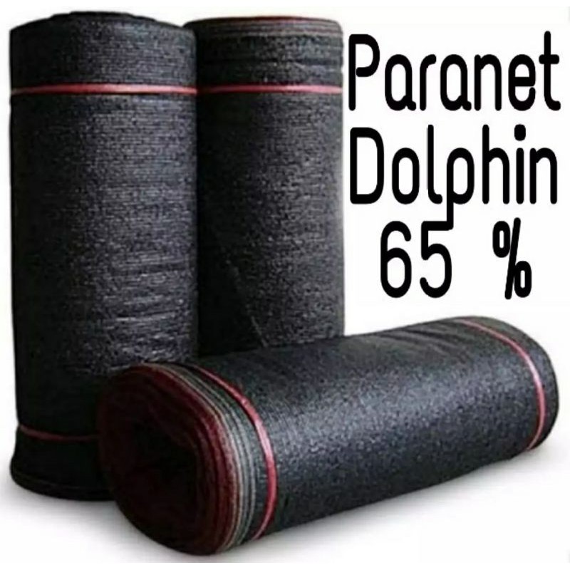 Paranet Dolphine 65% untuk pagar dan atap tanaman per 1meter pagar