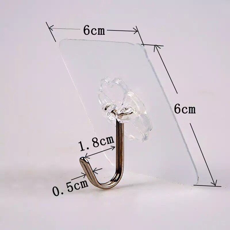 JOS929 (10pcs) Gantungan Hook Kail Serbaguna / Hanger Tempel Dinding Kuat