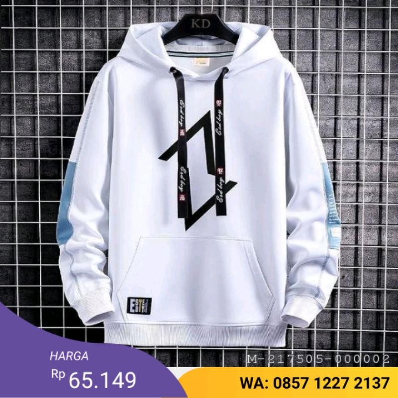 Outwear Pria Jaket Hoodie AV