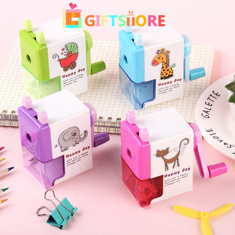 

COD✨Rautan Putar Meja Pencil Sharpener Electric Mini Karakter Alat Tulis Siswa Rautan Pensil Lubang Tunggal Yang Kreatif Dan Hemat Tenaga Kerja Alat Tulis Murah-GI