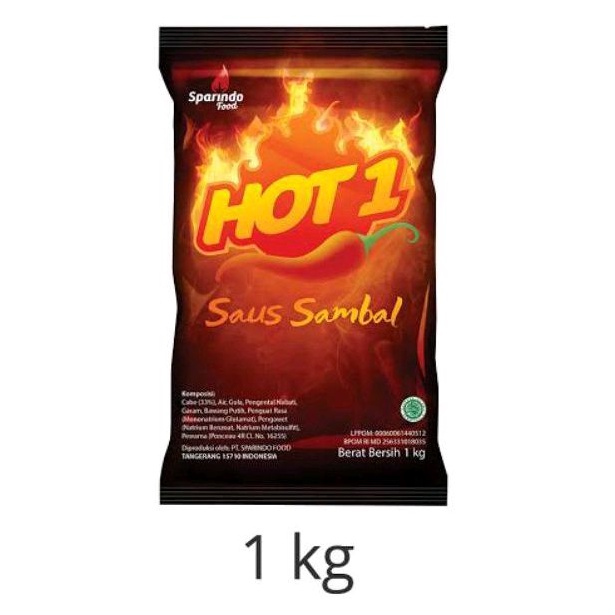 HOT1 Saus Sambal 1kg