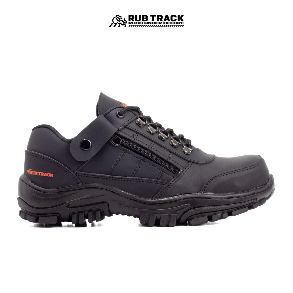 RUBTRACK - Sepatu Gunung Pria Safety Ujung Besi Rubtrack Sailo 39-43 Sepatu Outdoor Kerja Lapangan Touring Hiking Tracking