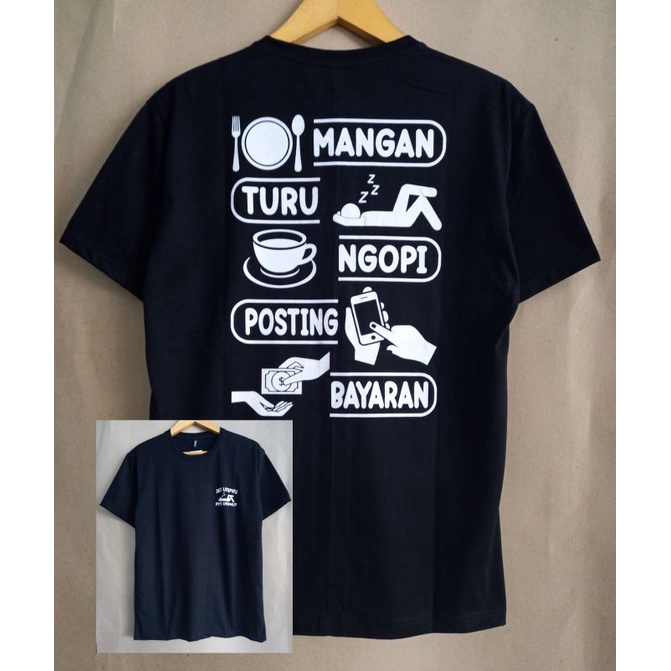 KAOS KREATOR YOUTUBER KEKINIAN HITAM MURAH