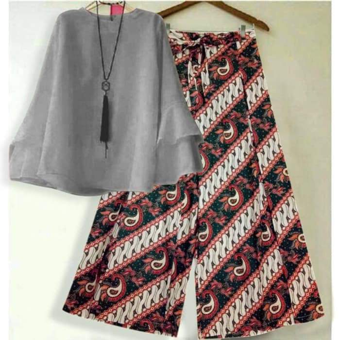 TERMURAH"Celana Kulot Wanita Setelan Kulot Batik Terbaru"