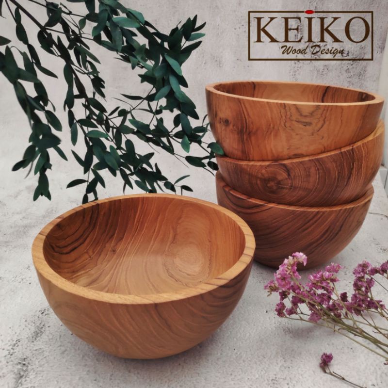 Mangkok kayu 15 cm Shopee Indonesia Mangkok kayu 15 cm Shopee Indonesia