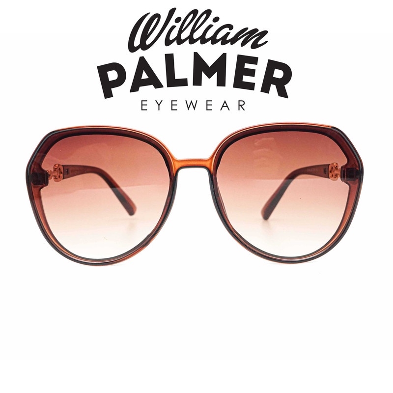 William Palmer Kacamata Pria Wanita Sunglass 3114  Brown