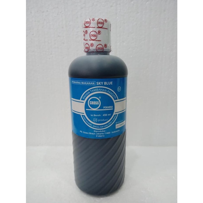 

Ready stock] Pewarna Makanan Sky Blue 450 Ml