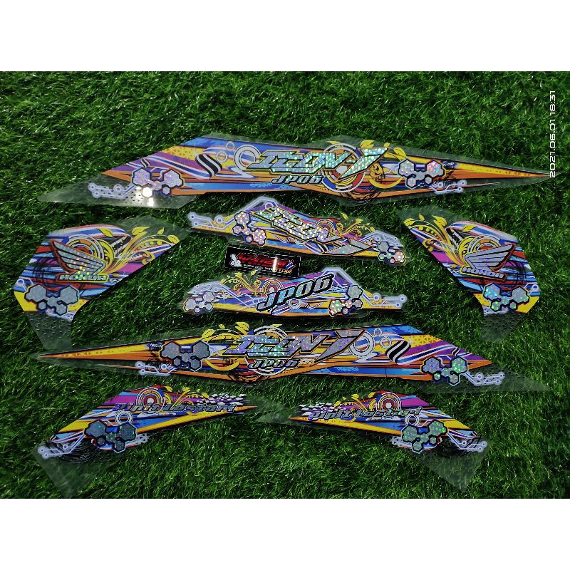 STRIPING TRANSPARAN HOLOGRAM BEAT NEW 2016 - 2019