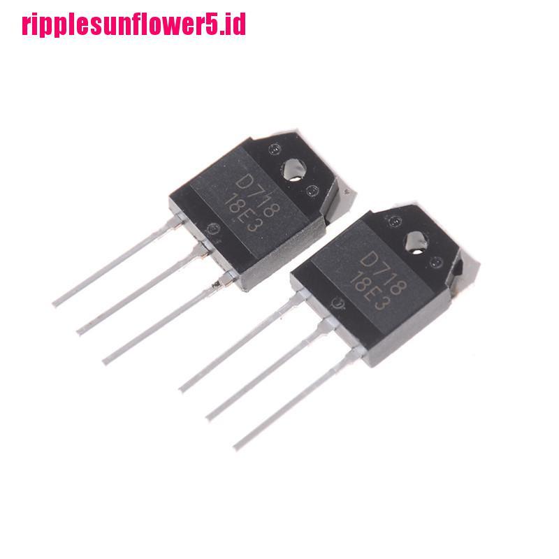 1 Pasang / 2pcs Transistor B688 &amp; 2SD718 KEC B688 &amp; D718