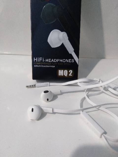 Headset MQ2 Mega Bass For Android And iOs iPhone / Earphone/Headset MQ2