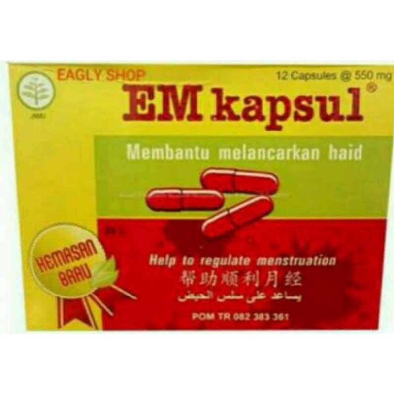 Em kapsul /pelancar haid