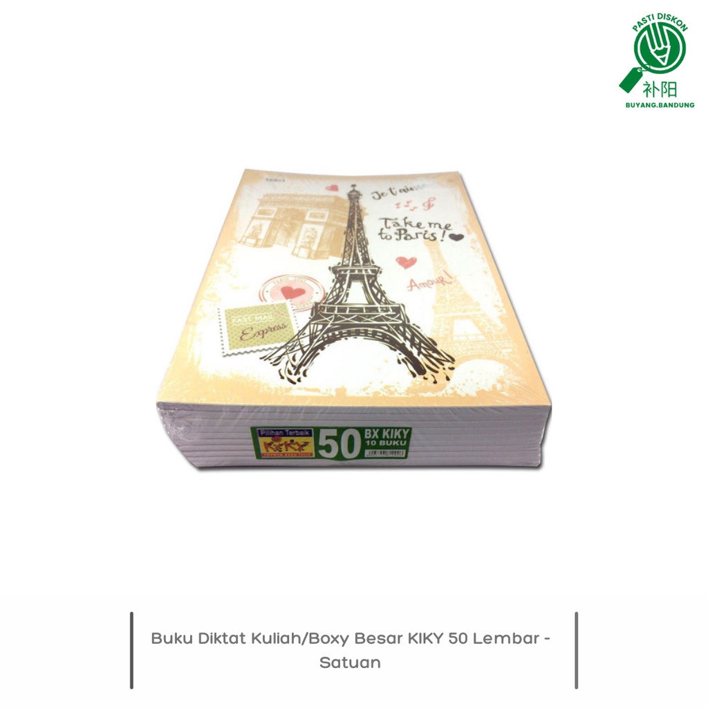 

KIKY Buku Diktat Kuliah/Boxy Besar 50 Lembar - Satuan