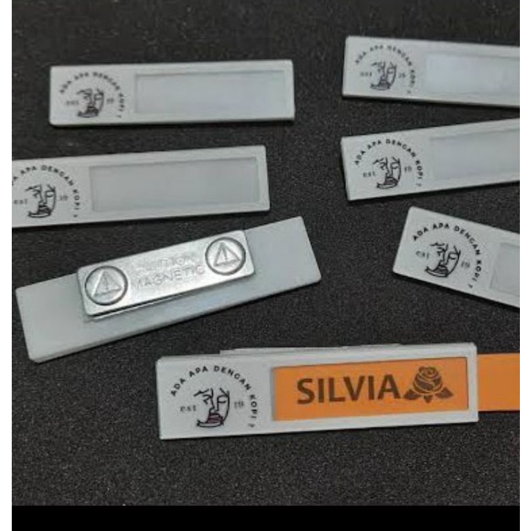 

Name Tag Reusable