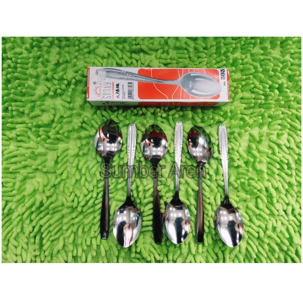 Sendok Makan Sunny Sendok Makan Stainless Sendok Makan Sendok Tebal Lusinan