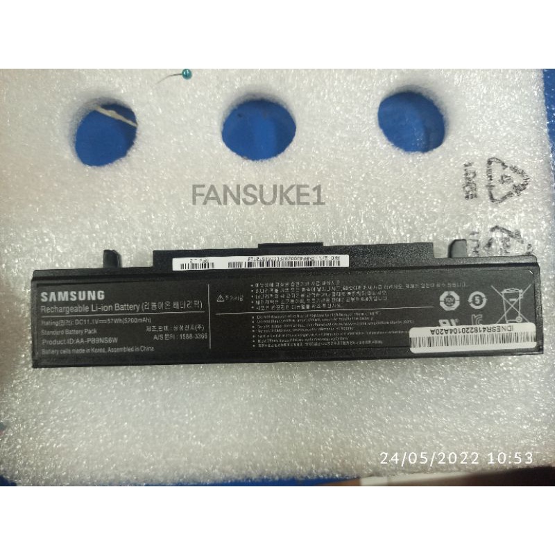 Baterai Laptop Samsung RC408 NP355V4X NP355E4X NP355U4X AA-PB9NC6B