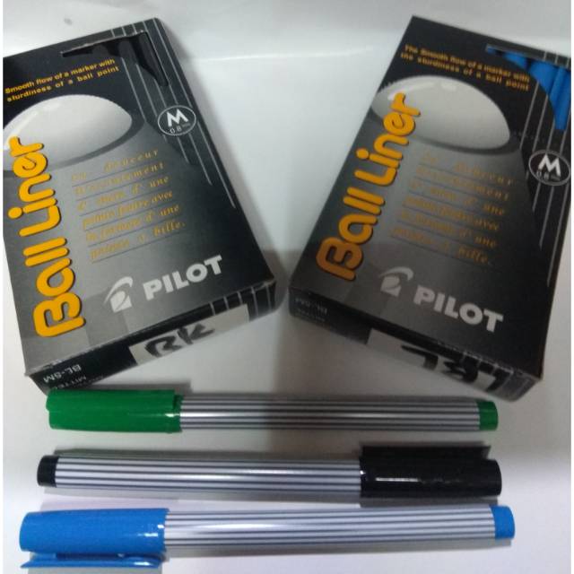 

Pen Pilot Balliner 0,8mm ( harga per 1buah)