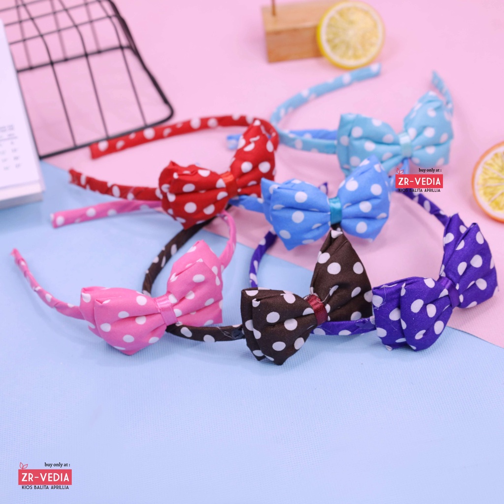 Bandana Cherysbelle Bayi Perempuan / Bando Baby New Born Import Murah Korea Aksesoris Rambut Mainan Kiosbalitaaprillia