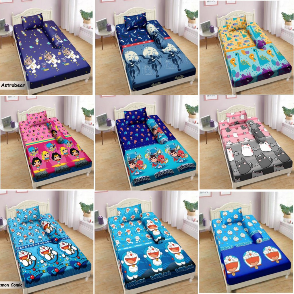 Sprei Lady Rose Karakter Motif Varian - Uk 120x200