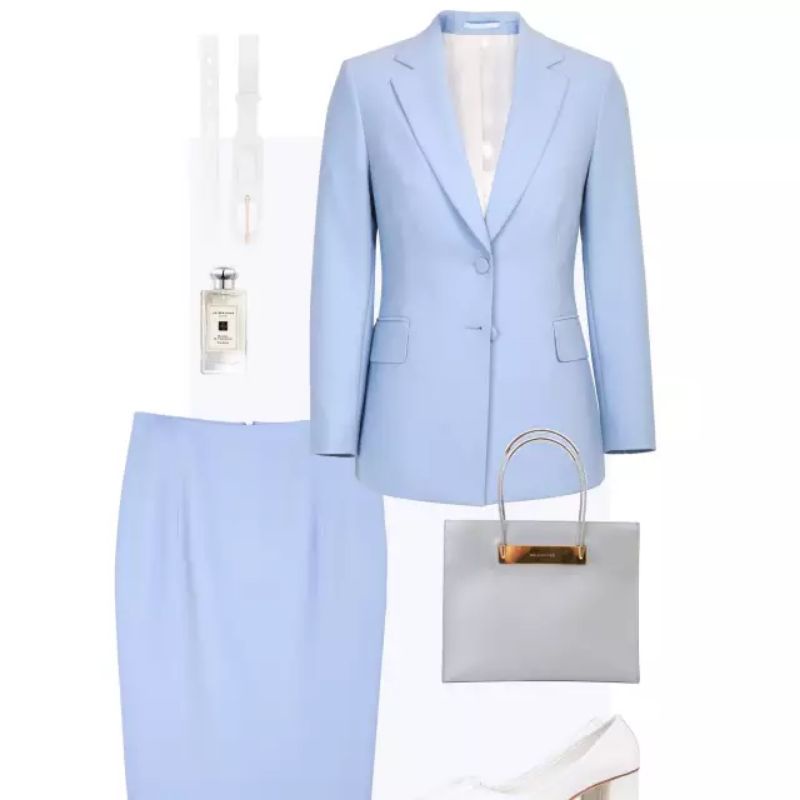 Setelan Blazer rok kerja wanita /blezer cewe /jas cewe /jas wanita /jas formal /kerja /resmi/model k