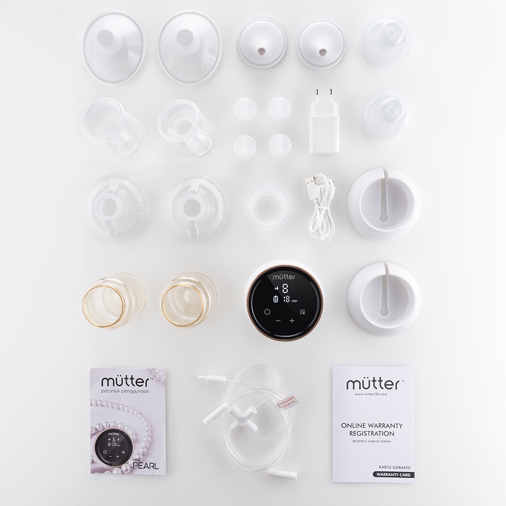 MUTTER NEW PEARL DOUBLE BREASTPUMP