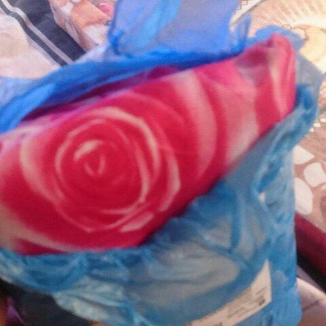 Bahan Kain Sprei Seprei /gorden Gordyn Katun Dispers Motif Bunga Ayu / Lebar 240 Cm