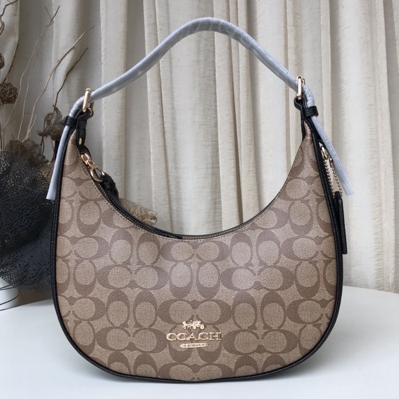 Coach Bailey Hobo In Signature Canvas For women Original