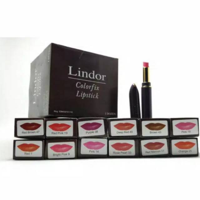 Lindor colorfix lipstik