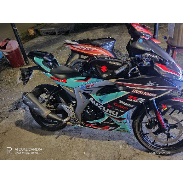 stiker motor gsx full body stiker gxs decal stiker gsx stiker suzuki gsx
