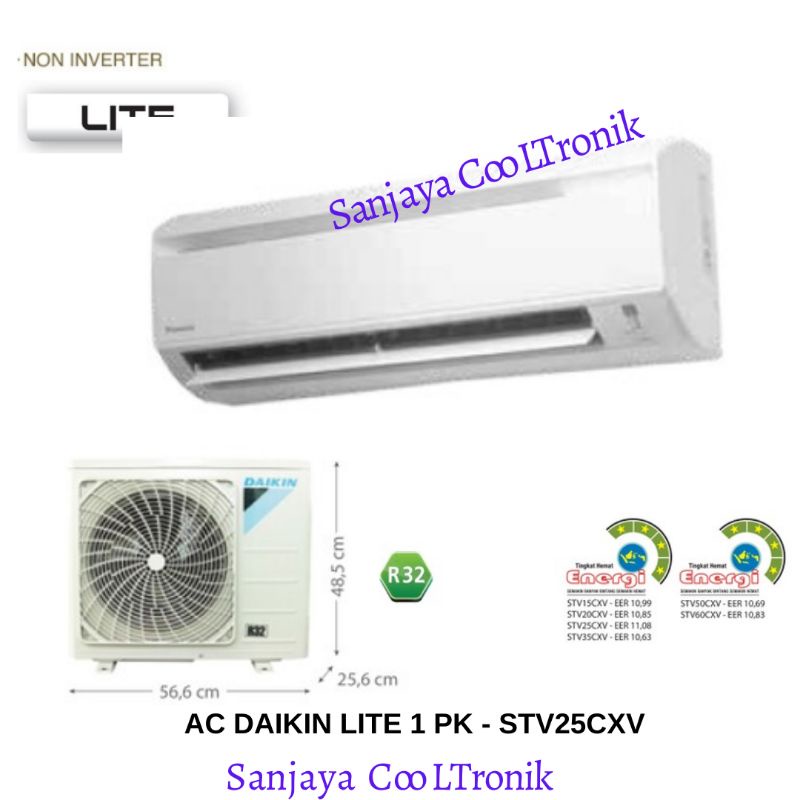 AC DAIKIN MALAYSIA LITE 1PK - FTV25CXV