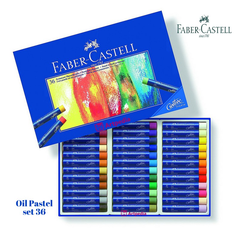 Faber Castell Oil Pastel 36 warna / Crayon / Oil Pastels Fabercastell