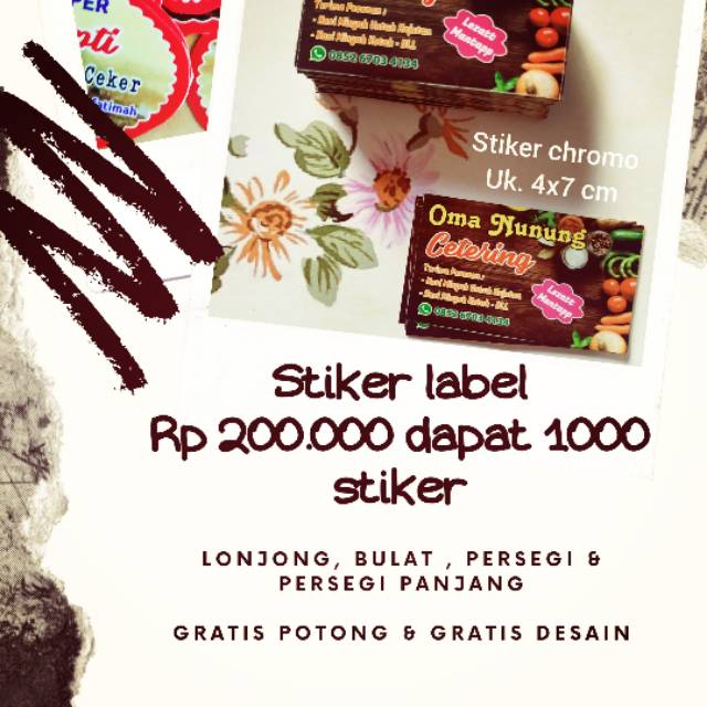 

Stiker label