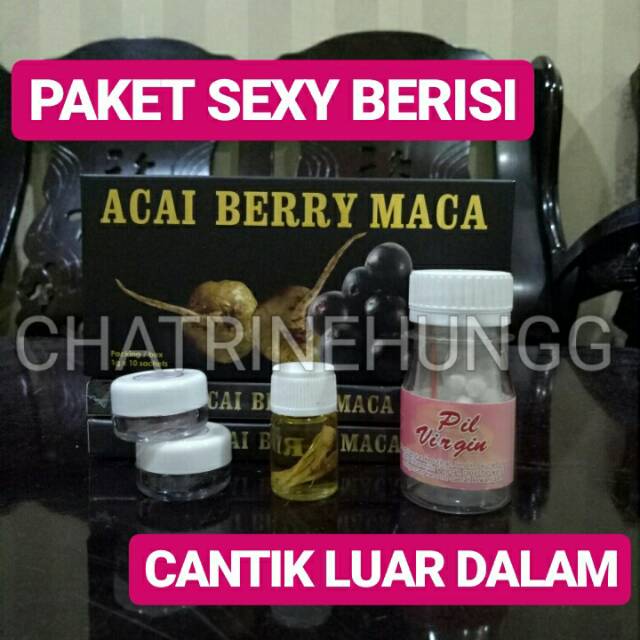 PAKET SE*YBER*SI cantik / Acaiberry Maca / Acai Berry Maca