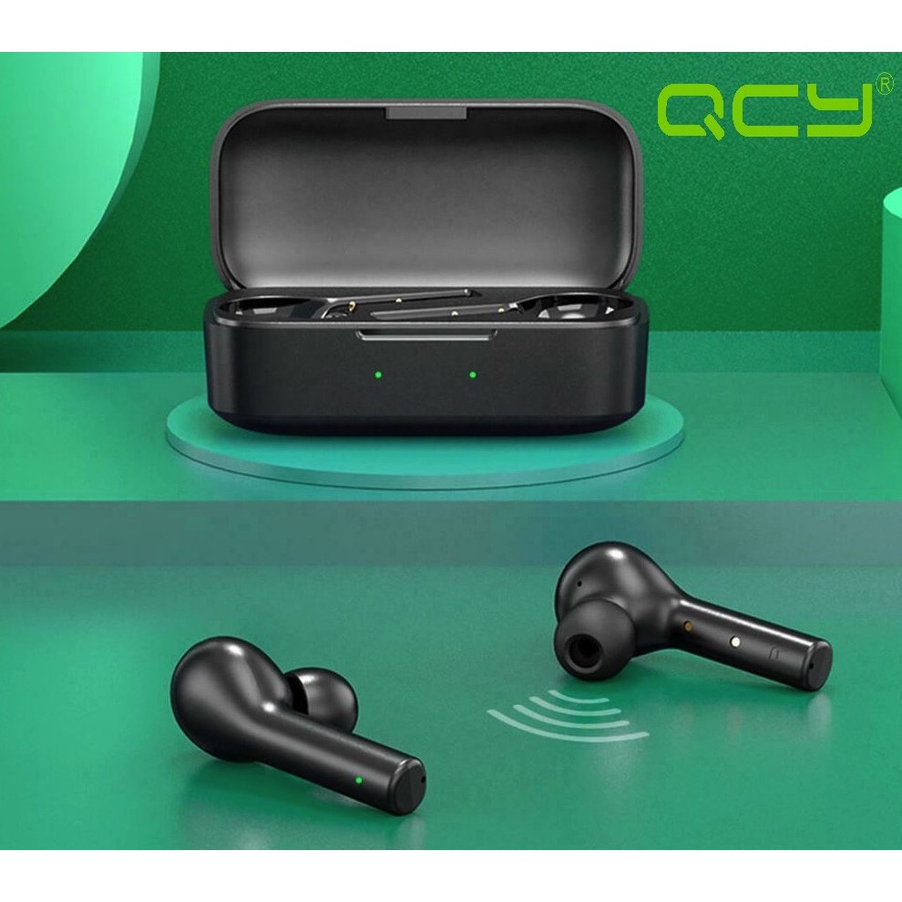 QCY T5 Pro Bluetooth 5.0 TWS Gaming Earphone Wireless Charging