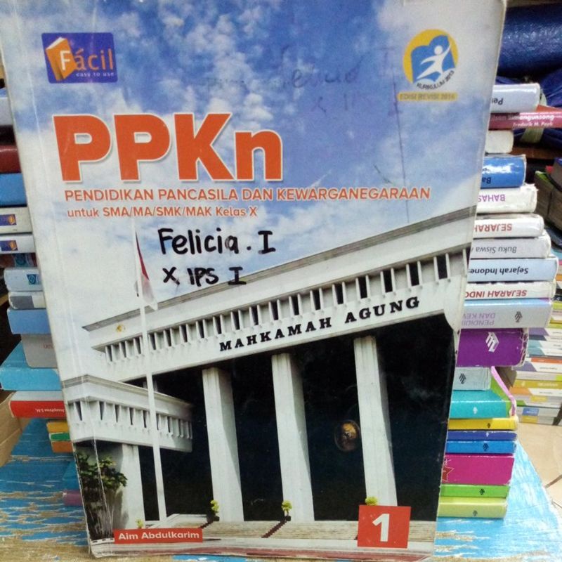 PPKn Pendidikan Pancasila dan kewarganegaraan untuk SMA kelas 10 Facil