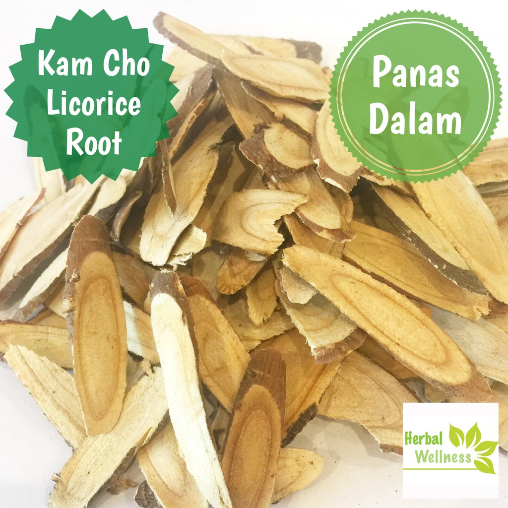 

Kam Cho Premium 37gr - Akar Manis Gan Cao Licorice Root Kam Cho Kam Co GanCao