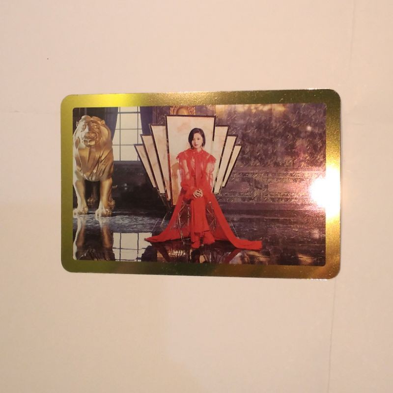 TWICE FEEL SPECIAL GOLD PHOTOCARD JEONGYEON