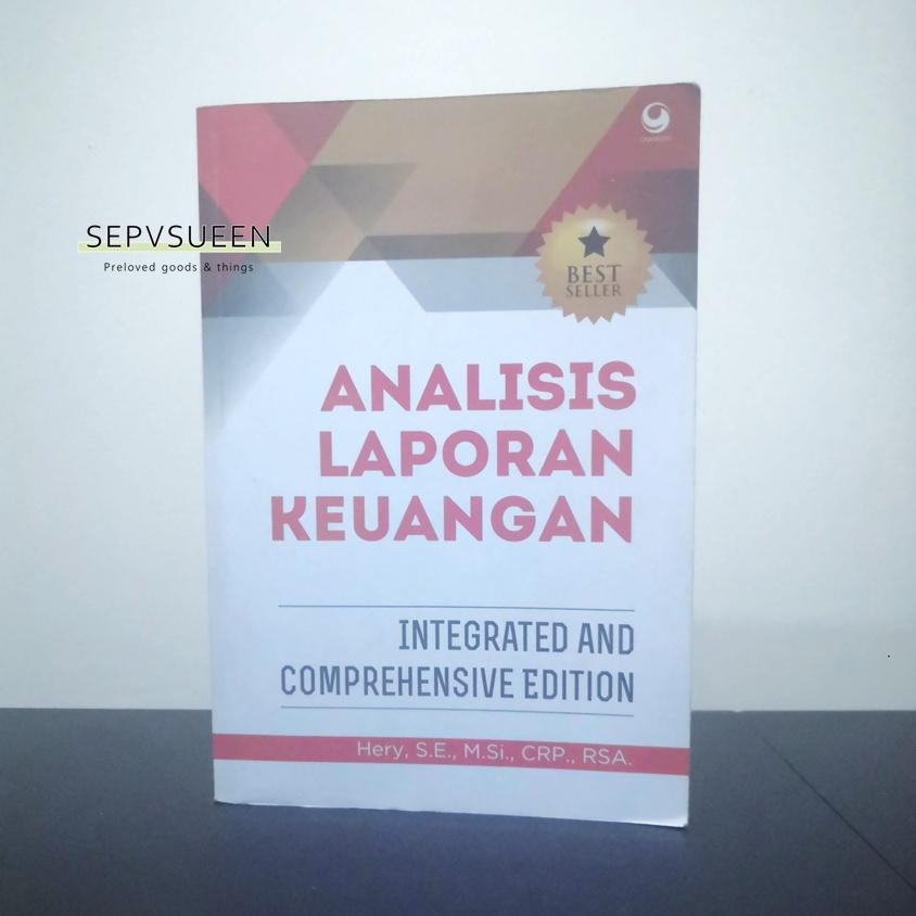 Preloved SEPVSUEEN - Buku - Analisis Laporan Keuangan (Integrated And Comprehensive Edition)