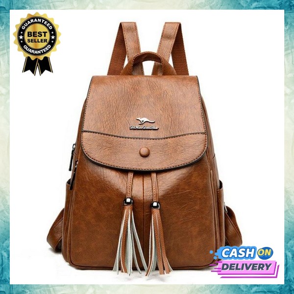 Tas Ransel Backpack Wanita Cewek Import Batam Jakarta Mini Kecil Stylish Kekinian Tebaru New Ootd Ha