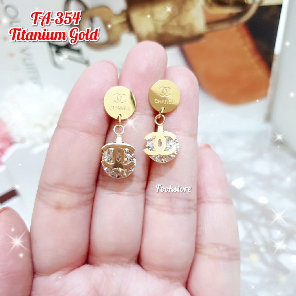 COD ANTING TUSUK TITANIUM TERBARU Style KOREA/ANTI KARAT/ANTI ALERGI