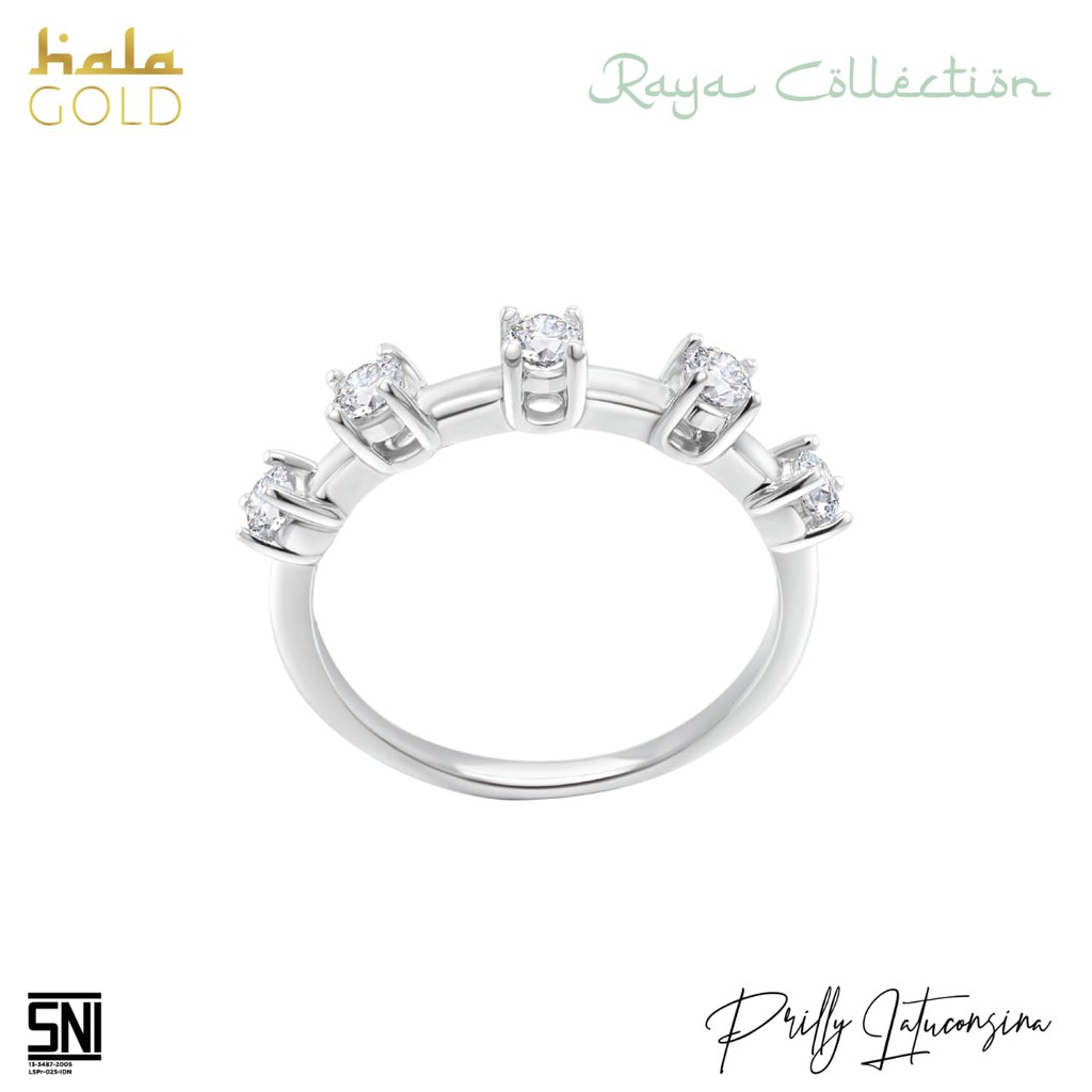 

Dominique Jewellery-Cincin Emas Raya Hala Gold 3WSZ537
