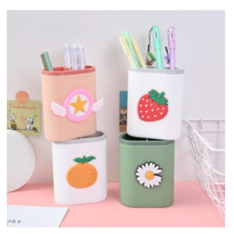 [MH] KOTAK PENYIMPANAN ALAT TULIS TEMPAT PENSIL ORGANIZER MOTIF KARAKTER KARTUN