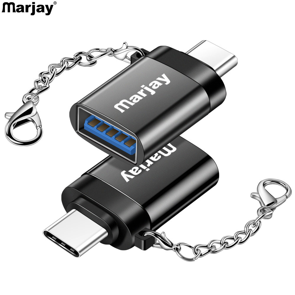 Marjay Kabel Adapter Otg Usb-C Tipe C Untuk Samsung S10 S9 S8 Xiaomi 9 8 Usb 3.0