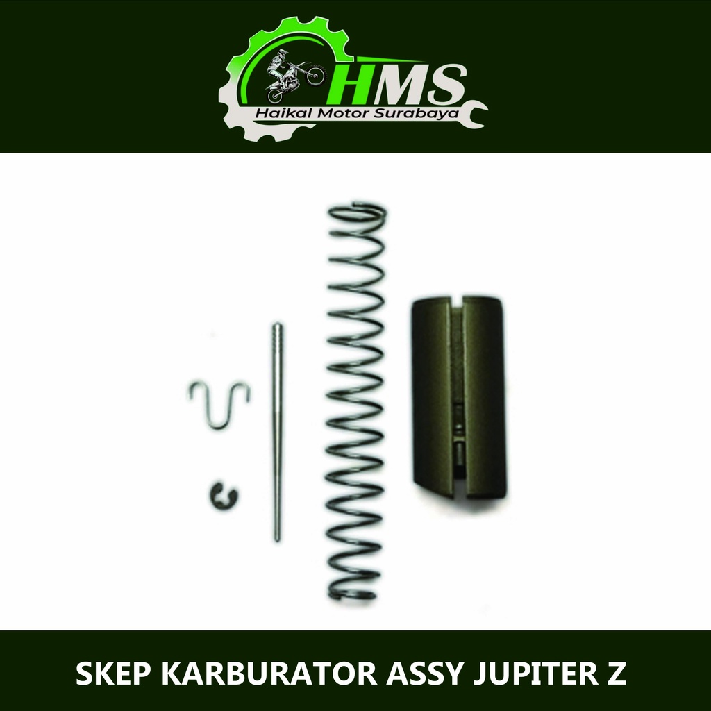 SKEP KARBURATOR ASSY JUPITER Z - Sekep karbu Piston Gas Komplit + Jarum Kancingan Per Skep Vega R Ne