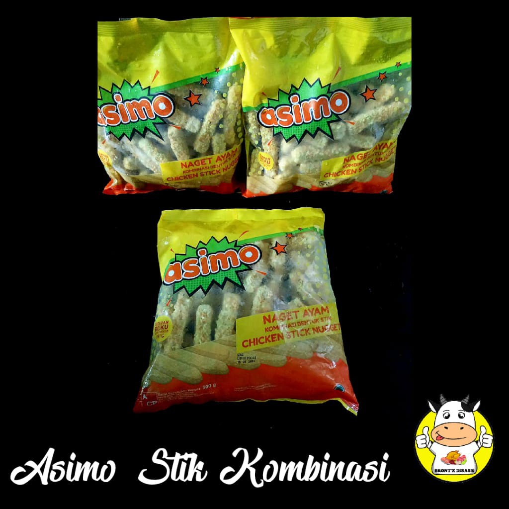 

ASIMO CHICKEN NUGGET STICK KOMBINASI 500 GRAM - DISASS JOGJA