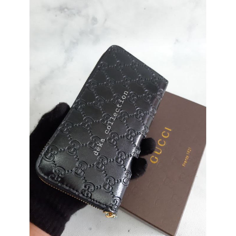 dompet wanita gucci embos