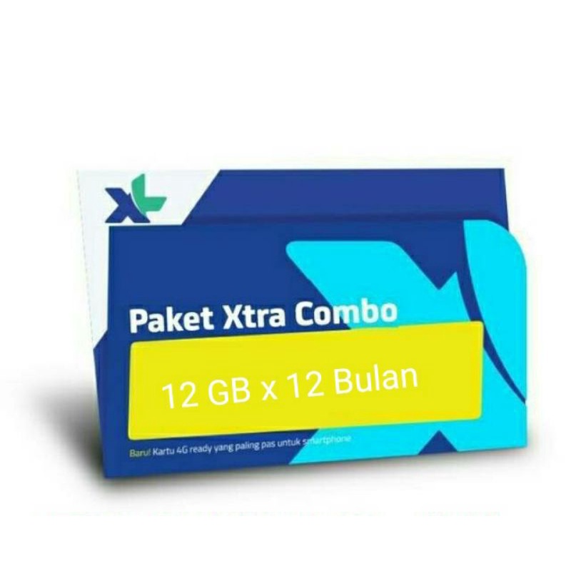 Perdana XL X-tra combo 12gb 12 bulan