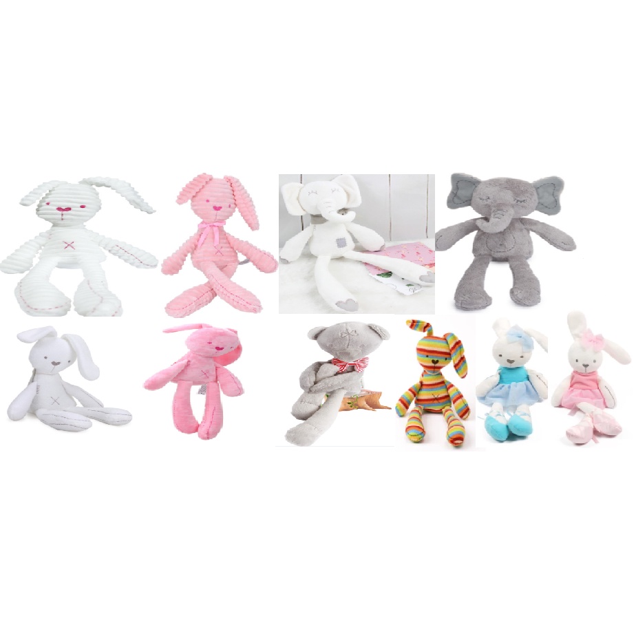 Boneka Kelinci Ballerina Gajah Dan Bear Mainan Bunny Doll