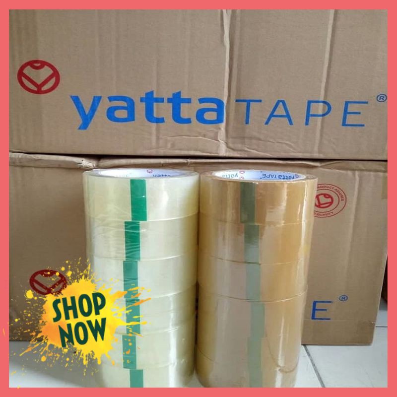 

MURAH LAKBAN YATTA TAPE BENING COKLAT 45MM 72 YARD